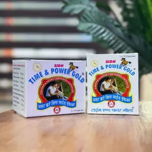 Time and Power Gold (Kesar Containing 50 Capsules)